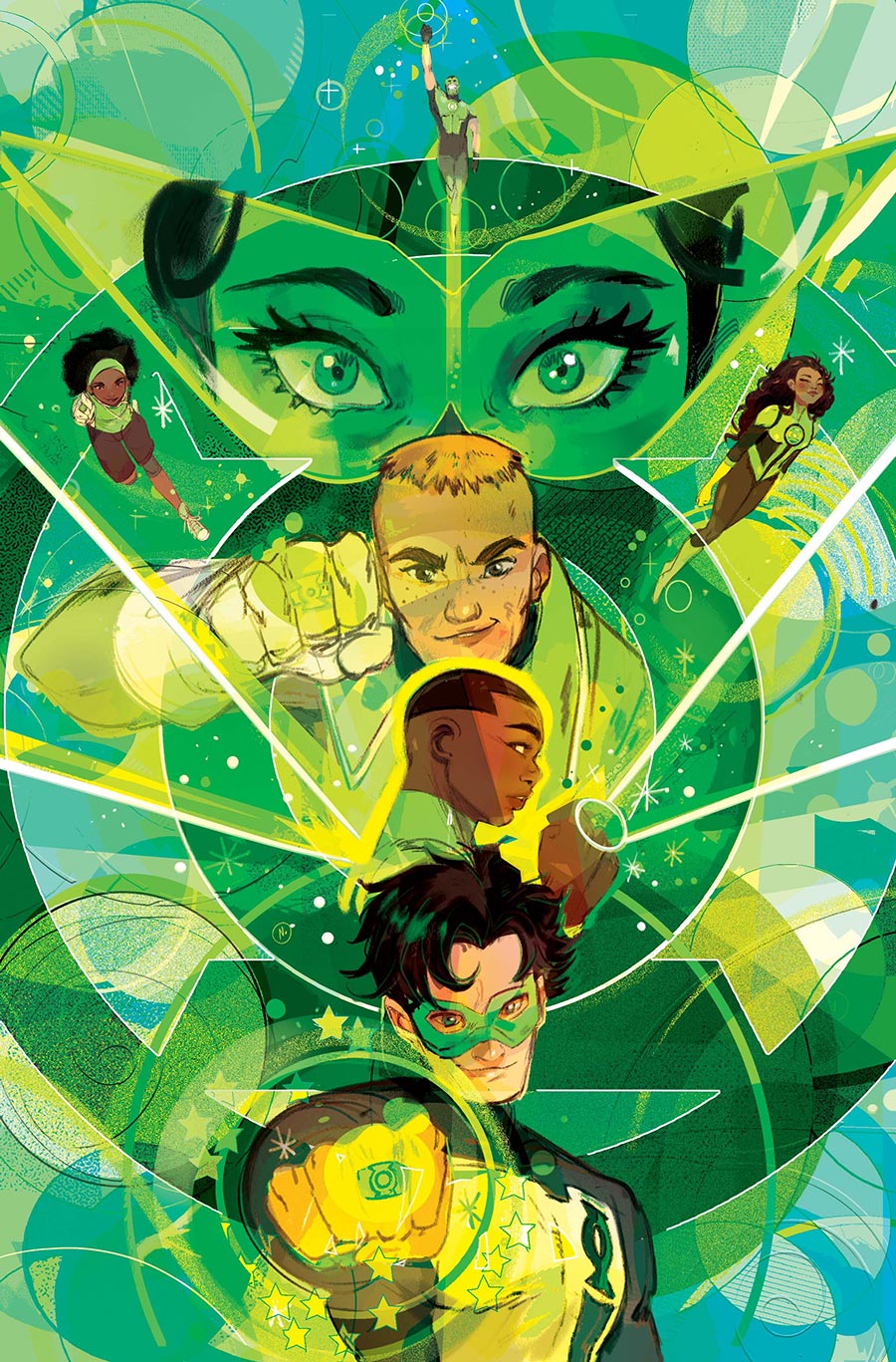 Green Lantern Corps Vol 4 #23 Cover B Variant Nicoletta Baldari Card Stock Cover (DC All In)(Green Lantern First Light Part 5)