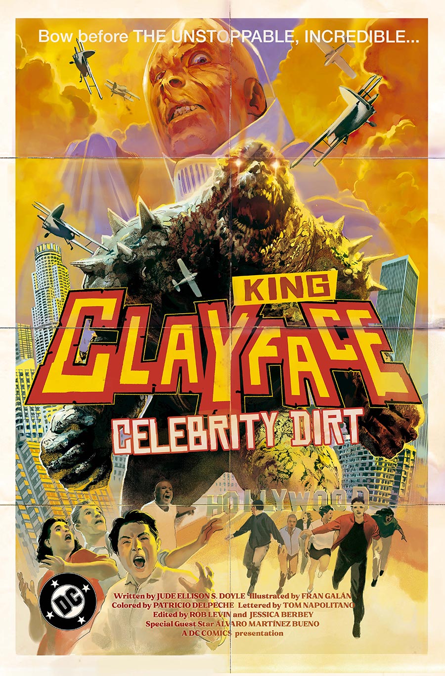 Clayface Celebrity Dirt #6 Cover C Variant Alvaro Martinez Bueno Card Stock Cover (DC All In)