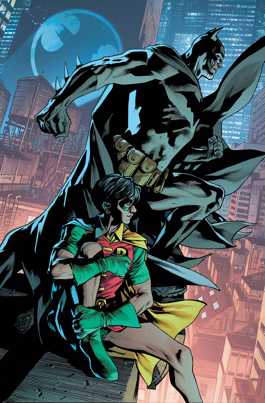 Batman And Robin Year One Dynamic Duos #5 Cover C Variant Bryan Hitch Card Stock Cover