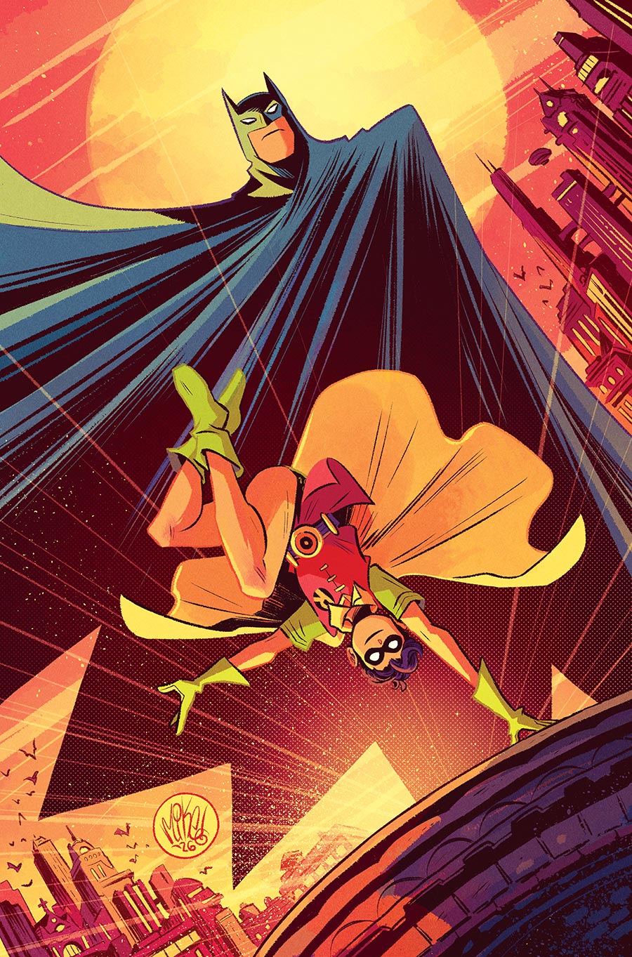 Batman And Robin Year One Dynamic Duos #5 Cover D Variant Mike Maihack Card Stock Cover