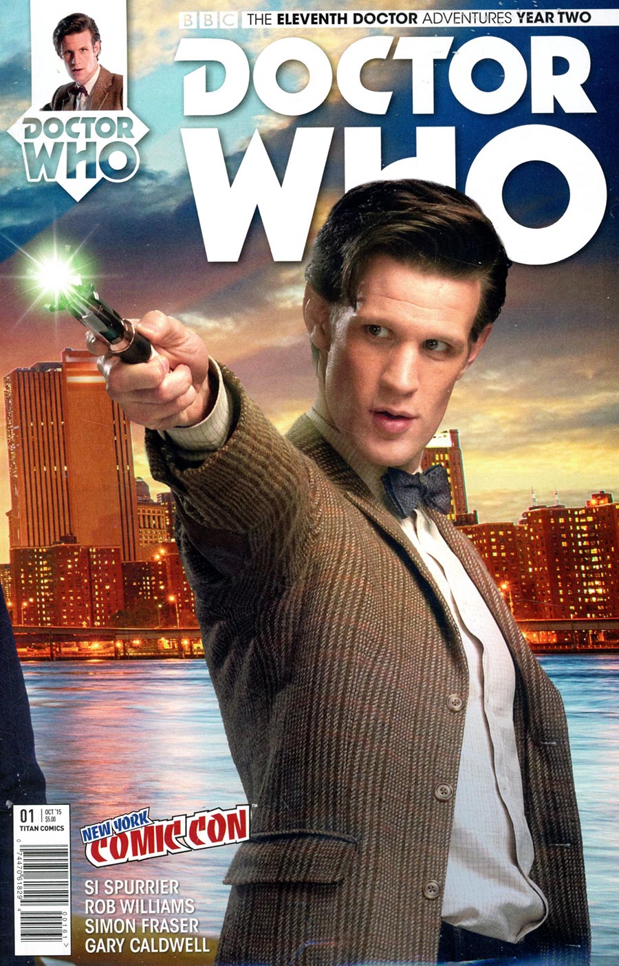 Doctor Who 11th Doctor Year Two #1 Cover F NYCC 2015 Photo Variant Cover