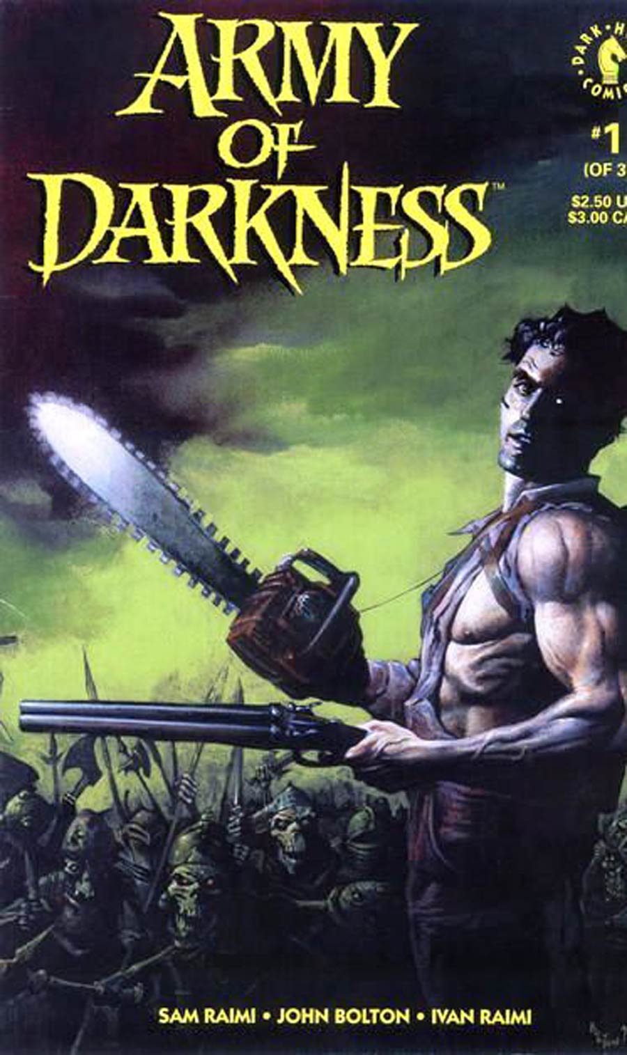 Army Of Darkness Movie Adaptation #1 Cover B Signed By Bruce Campbell With COA