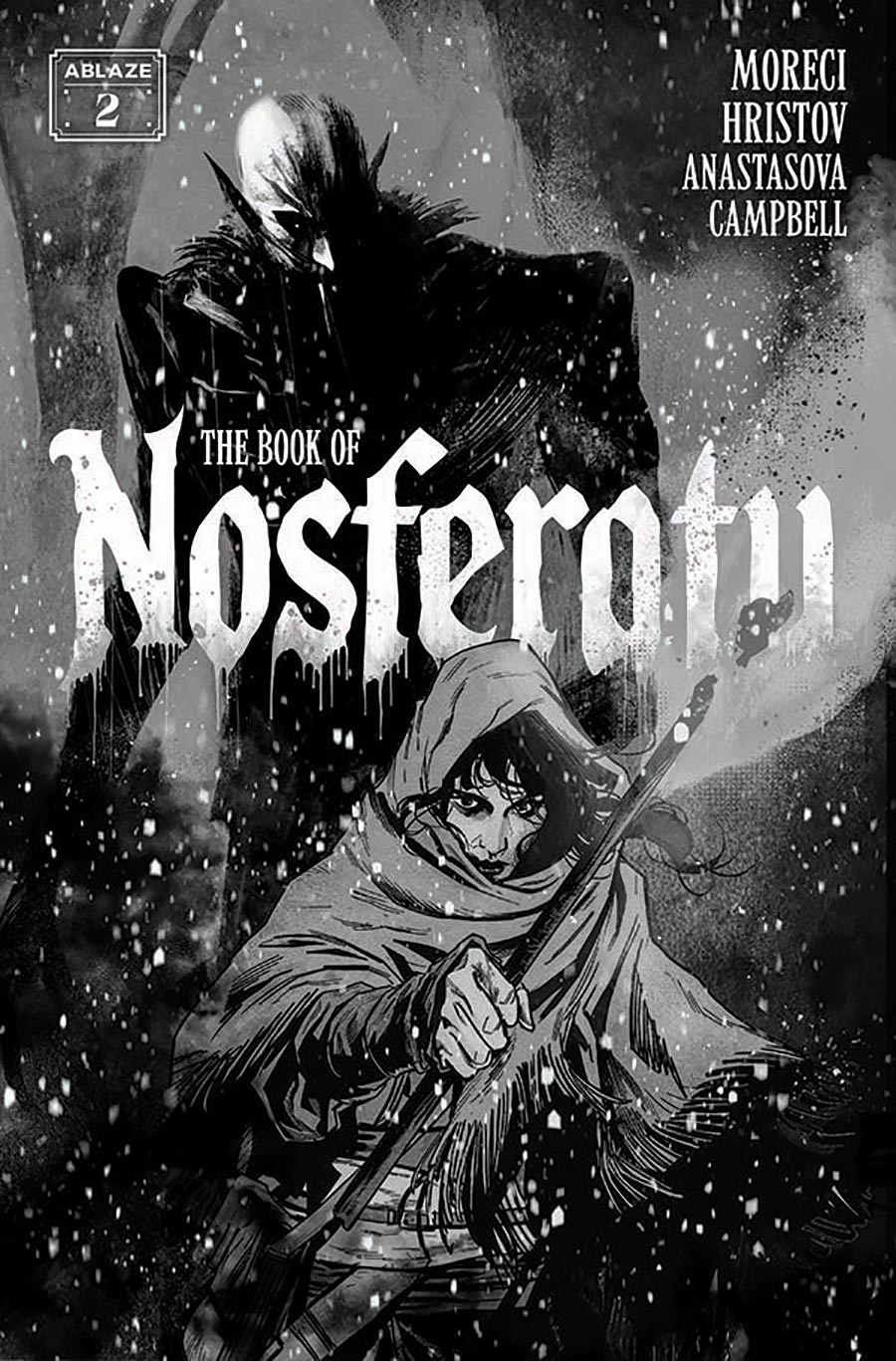 Book Of Nosferatu #2 Cover B Variant Todor Hristov Black & White Cover
