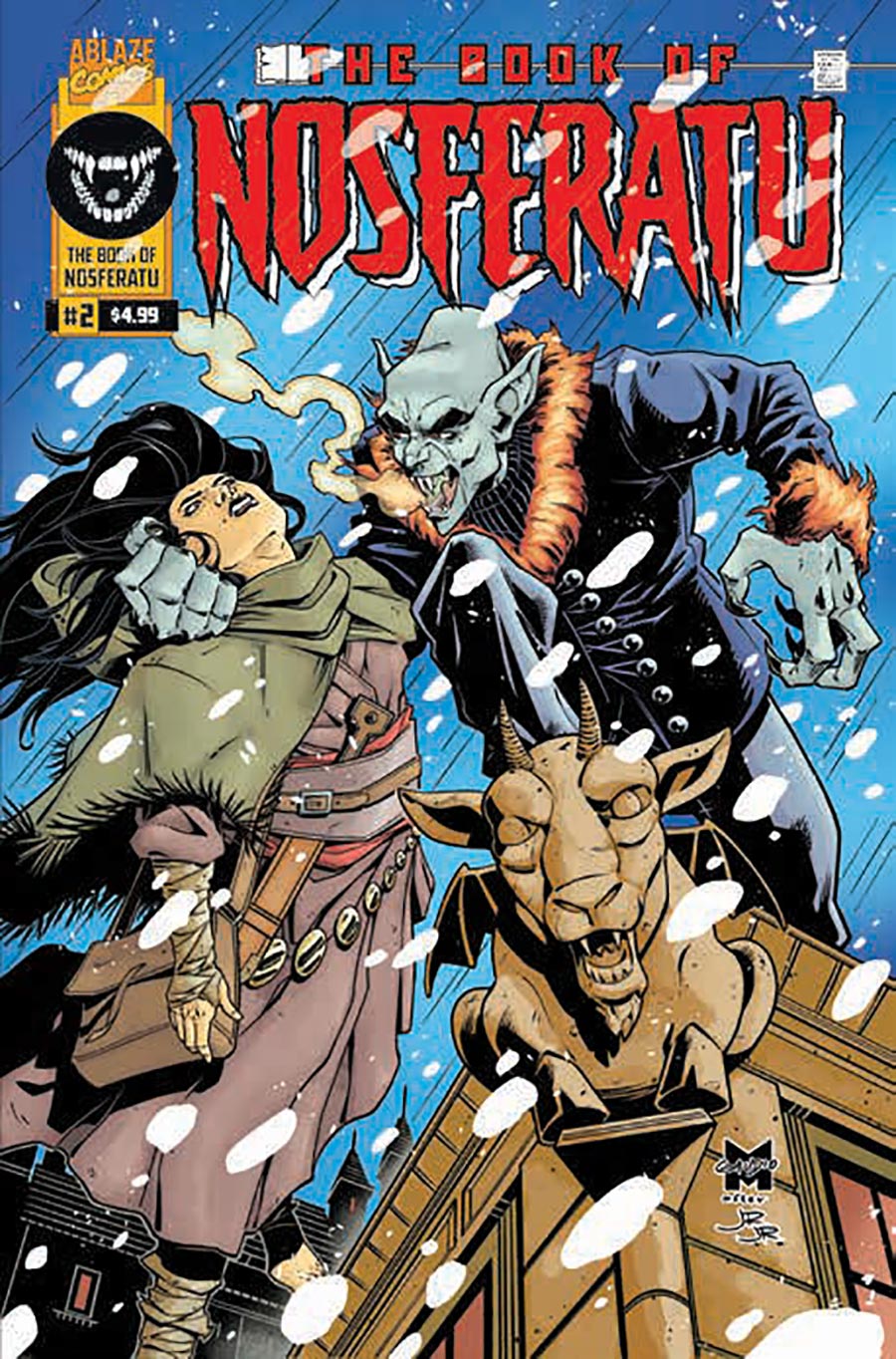 Book Of Nosferatu #2 Cover C Variant Matt Gaudio John Romita Jr Homage Cover