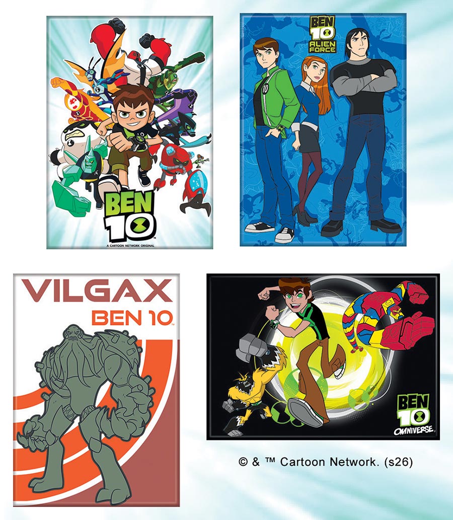 Ben 10 Magnet 12-Pack