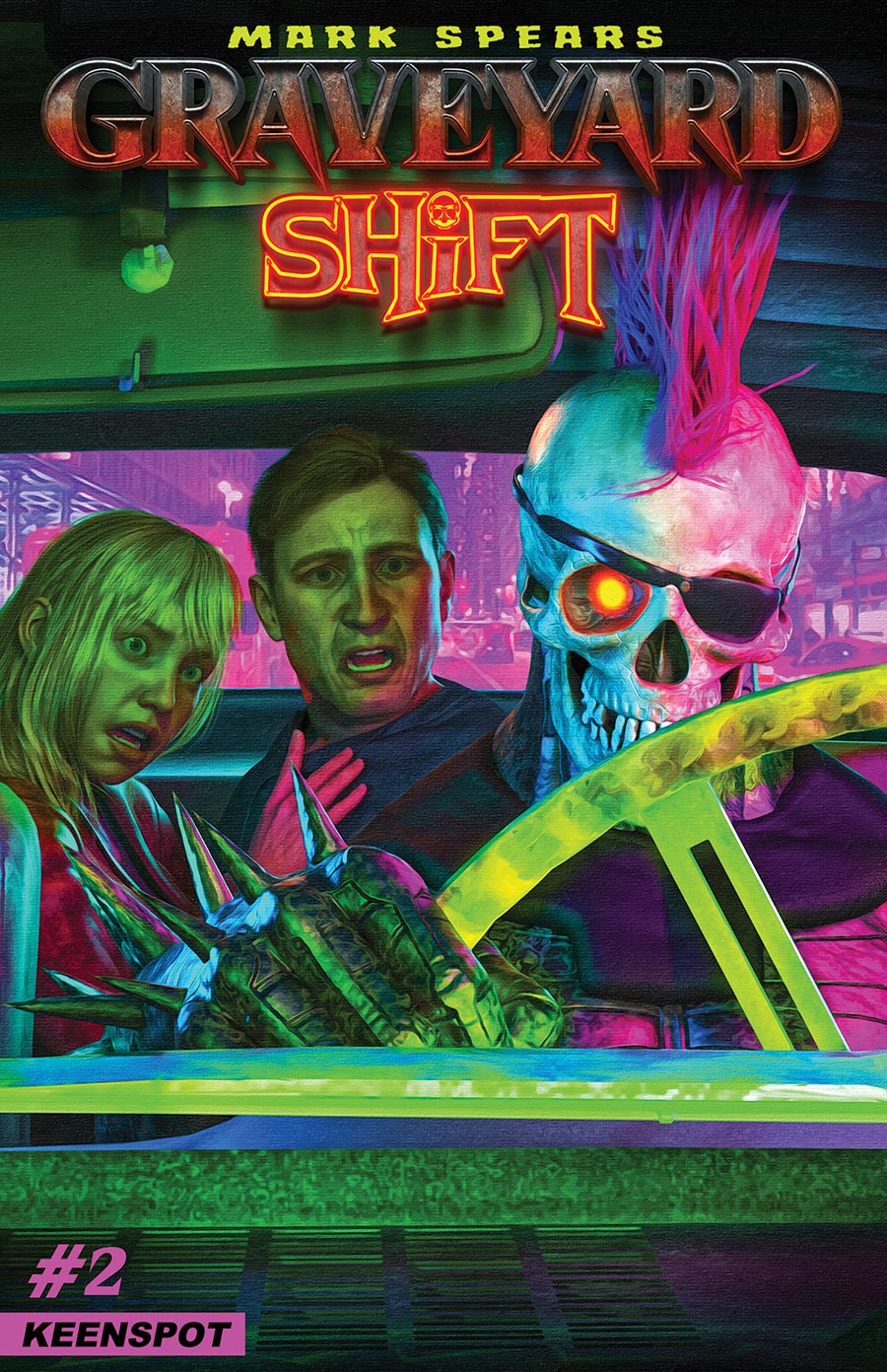 Mark Spears Graveyard Shift #2 Cover A Regular Mark Spears Shifting Gears Cover