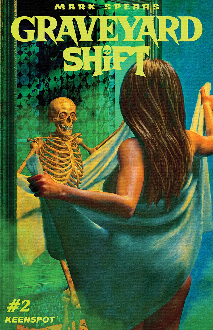 Mark Spears Graveyard Shift #2 Cover C Variant Mark Spears Body Shift Cover