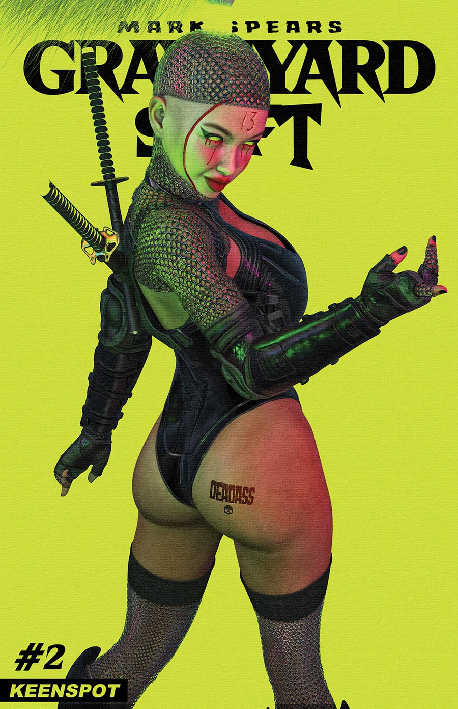 Mark Spears Graveyard Shift #2 Cover D Variant Mark Spears Deadass Cover