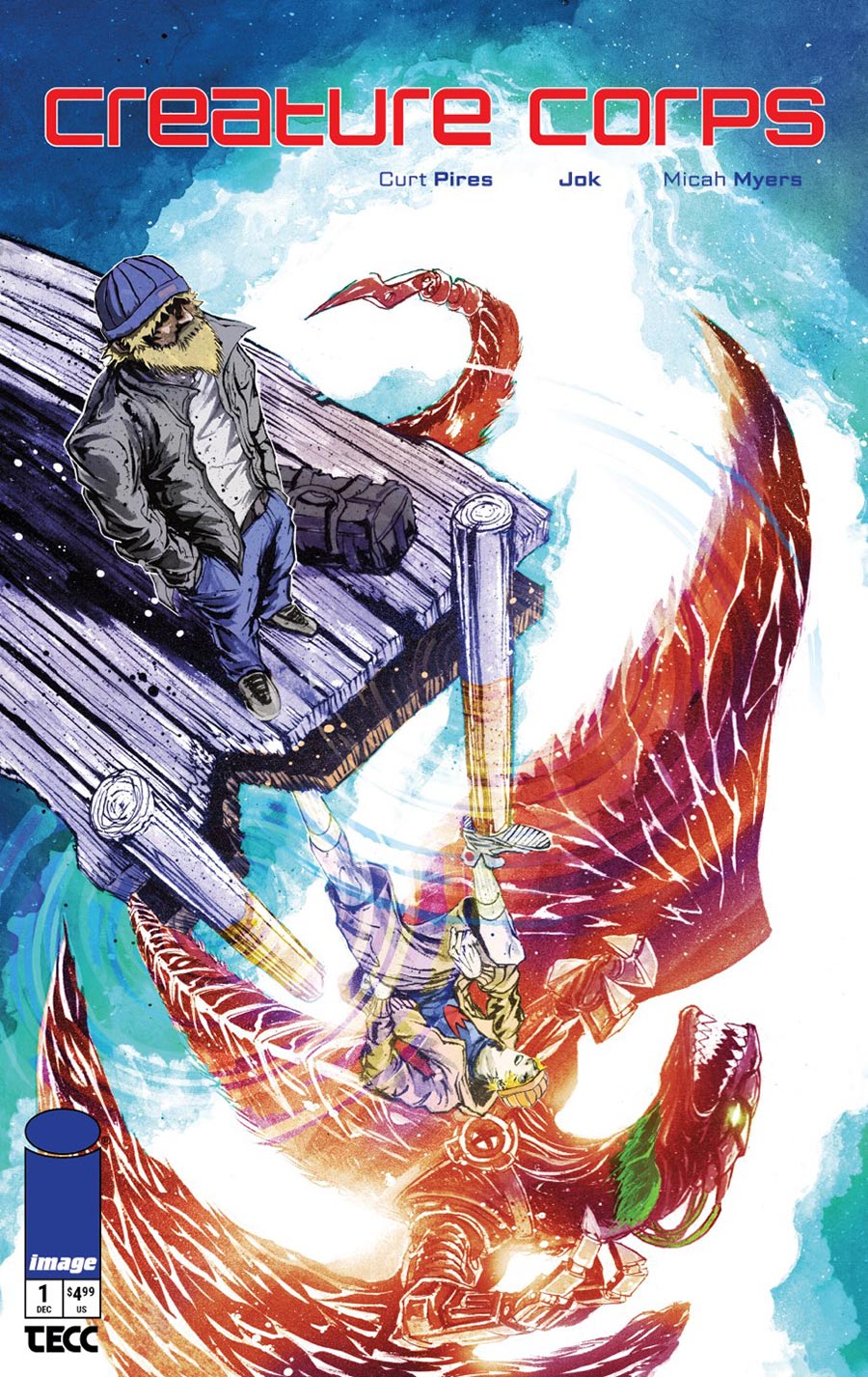 Creature Corps #1 Cover C Variant Jarret Hartnell Cover