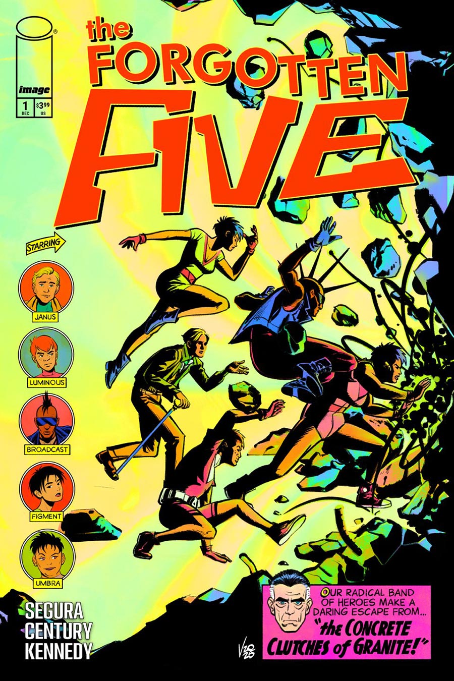 Forgotten Five #1 Cover A Regular Nickolej Villiger Cover