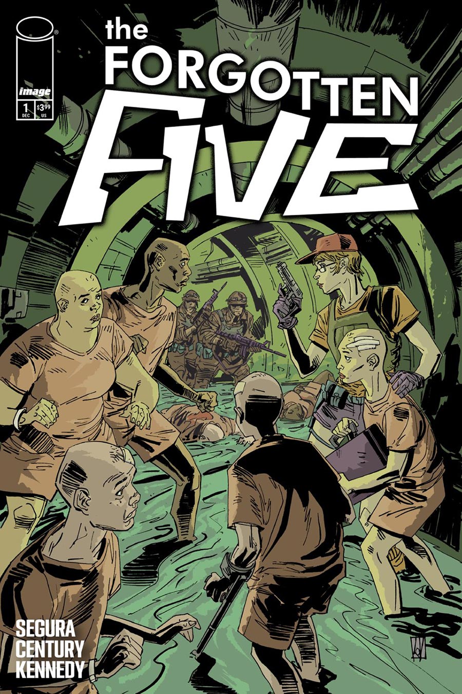 Forgotten Five #1 Cover B Variant Dean Kotz Cover
