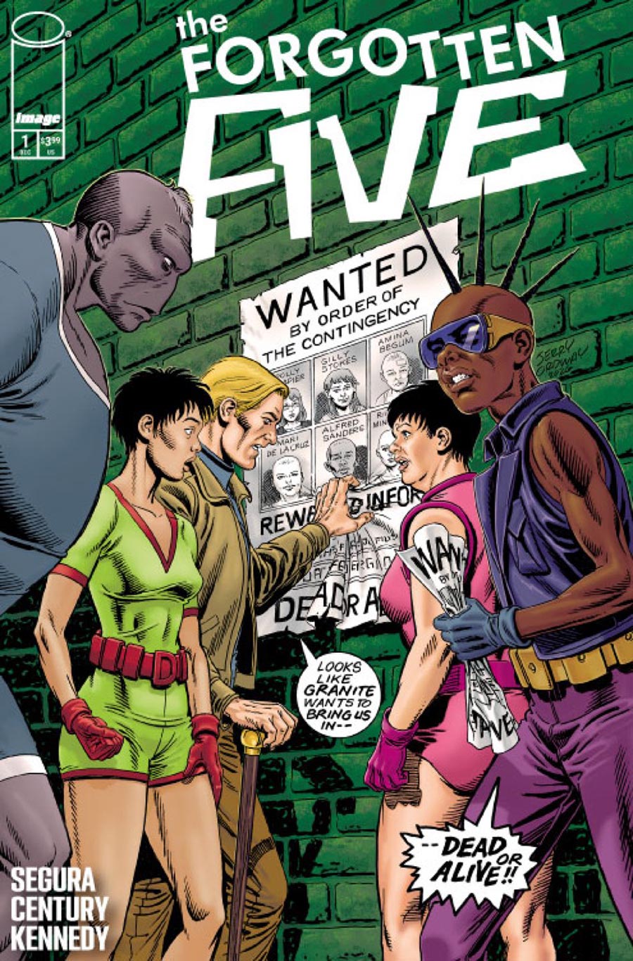 Forgotten Five #1 Cover D Variant Jerry Ordway Cover