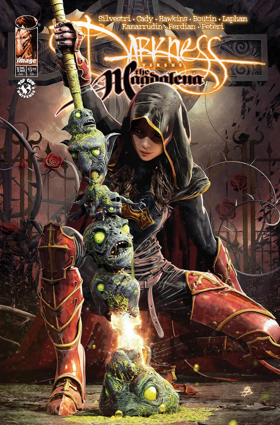 Darkness Versus The Magdalena #1 (One Shot) Cover A Regular Bjorn Barends Cover