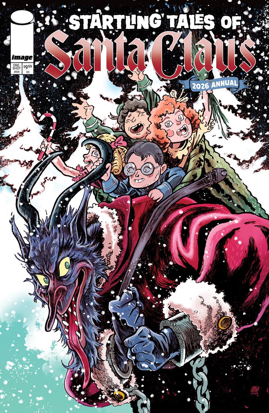 Startling Tales Of Santa Claus 2026 Annual #1 (One Shot) Cover B Variant Mark Laszlo Cover