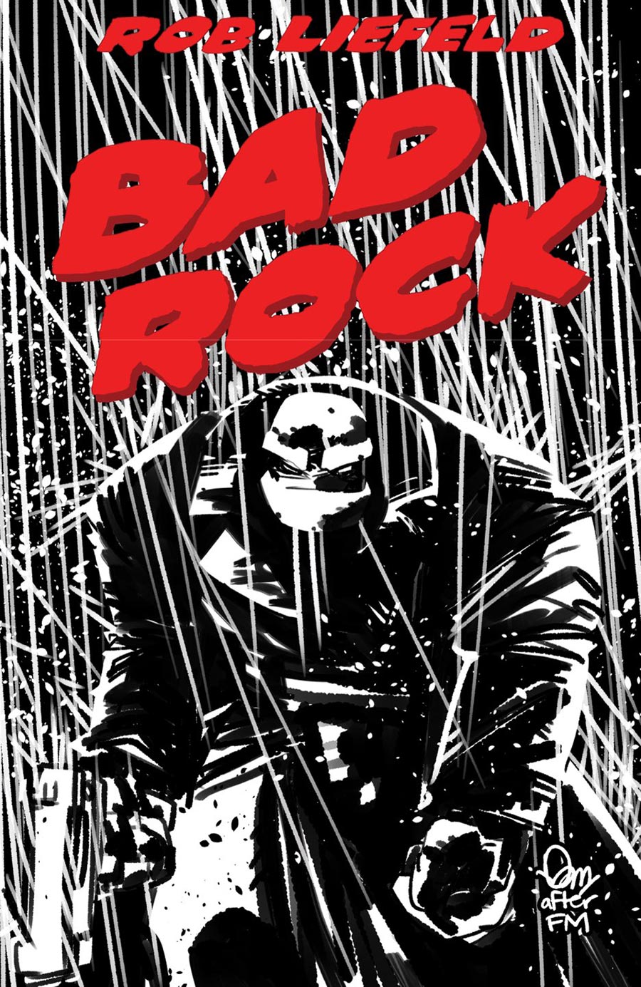 Rob Liefelds Badrock #6 Cover D Variant Seth Damoose Cover