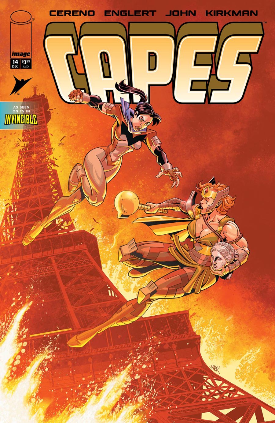 Capes Vol 2 #14 Cover A Regular Mark Englert Cover (Invincible Universe)