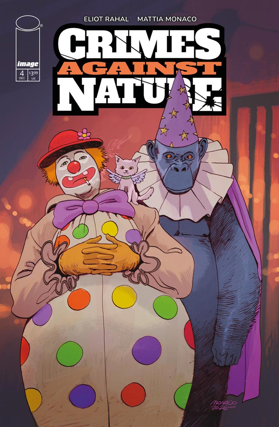 Crimes Against Nature #4 Cover A Regular Mattia Monaco Cover