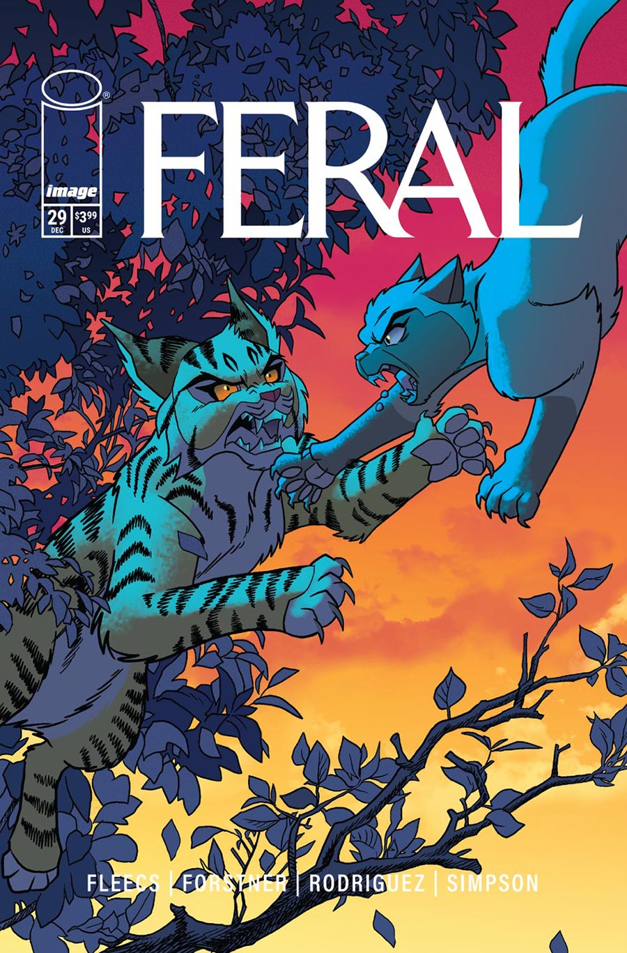 Feral #29 Cover A Regular Tony Fleecs & Trish Forstner Cover