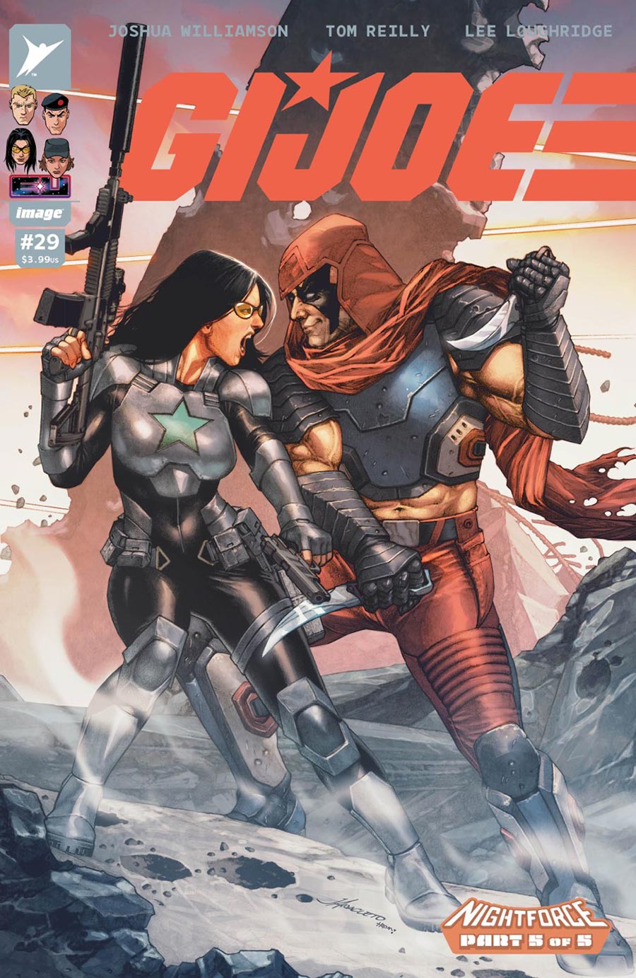 GI Joe Vol 10 #29 Cover B Variant Jay Anacleto & Romulo Fajardo Jr Cover (Energon Universe)