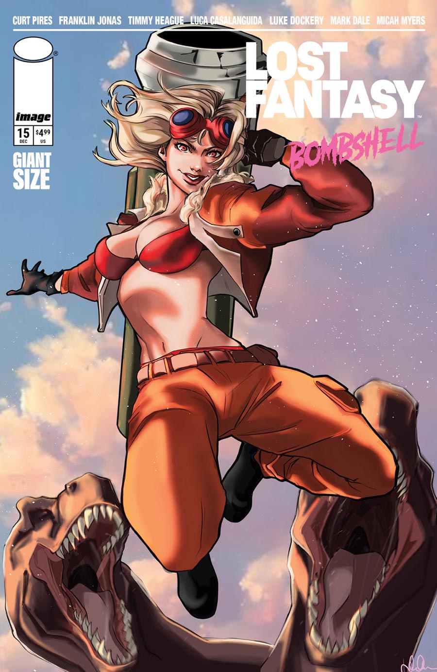 Lost Fantasy #15 Cover C Variant Julia Olimpia Bombshell Cover