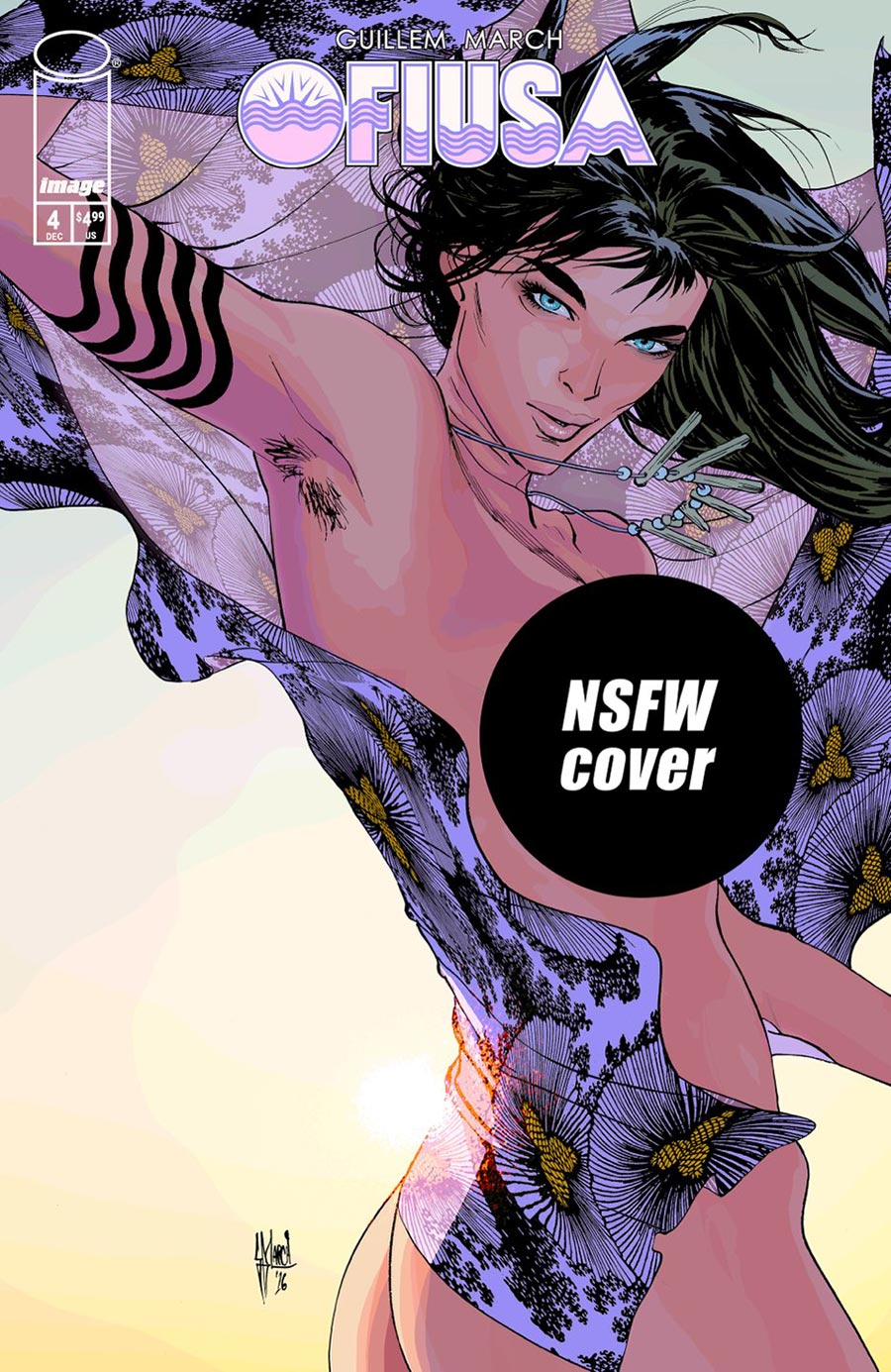 Ofiusa #4 Cover E Variant Guillem March NSFW Polybagged Cover With Polybag