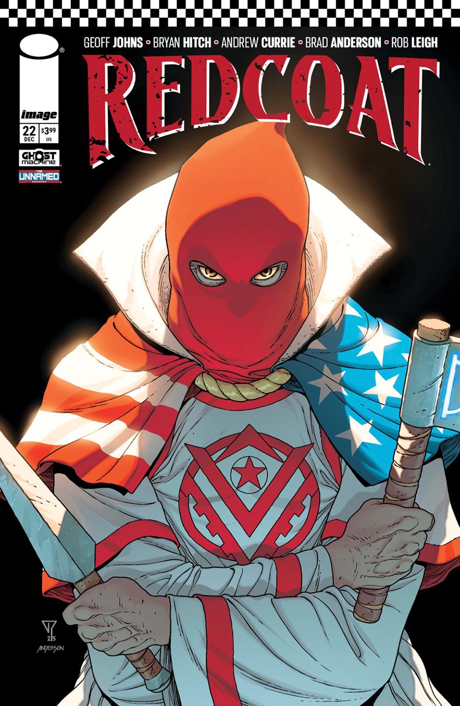 Redcoat #22 Cover B Variant Francis Portela & Brad Anderson Cover