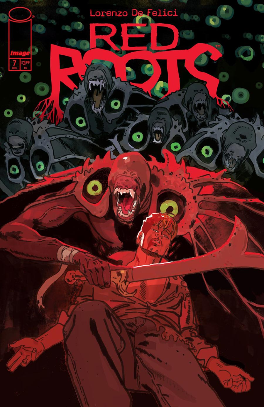 Red Roots #7 Cover C Variant Adriano Turtulici Cover