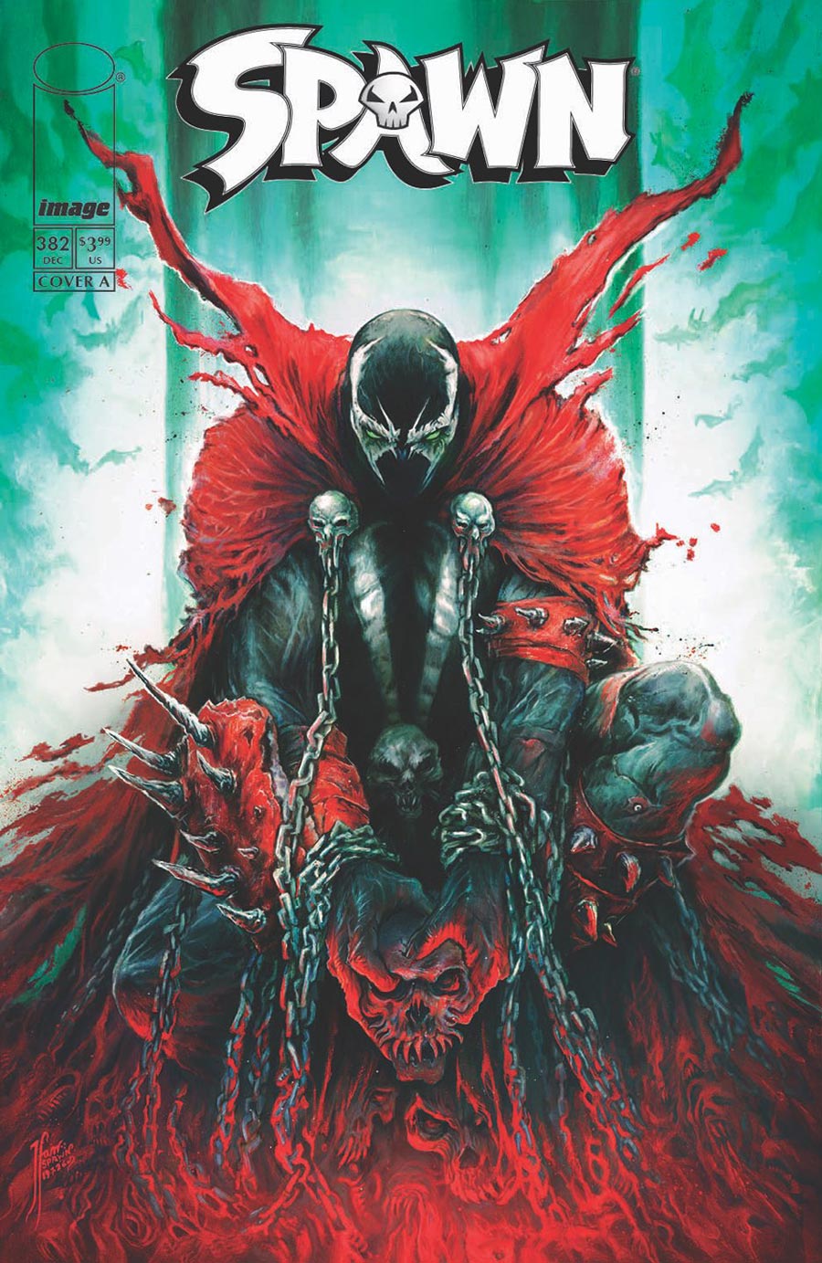 Spawn #382 Cover A Regular Tehani Farr Cover