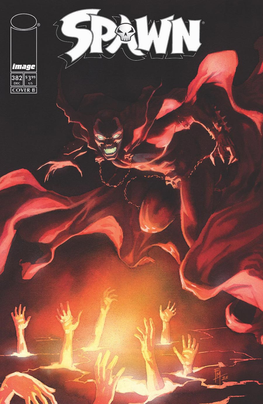 Spawn #382 Cover B Variant Fede Mele Cover