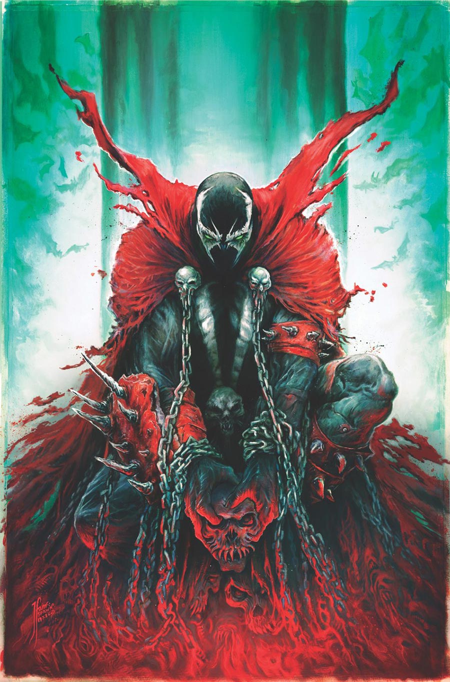 Spawn #382 Cover C Variant Tehani Farr Virgin Cover