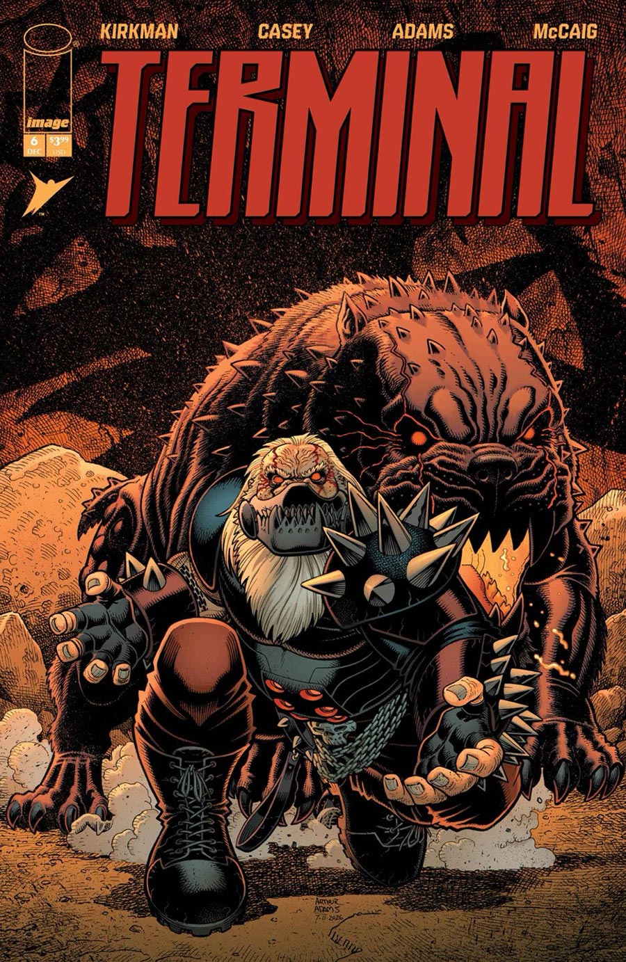 Terminal #6 Cover A Regular Arthur Adams & Dave McCaig Cover