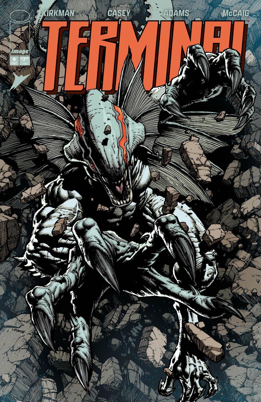 Terminal #6 Cover B Variant David Finch & Dave McCaig Cover