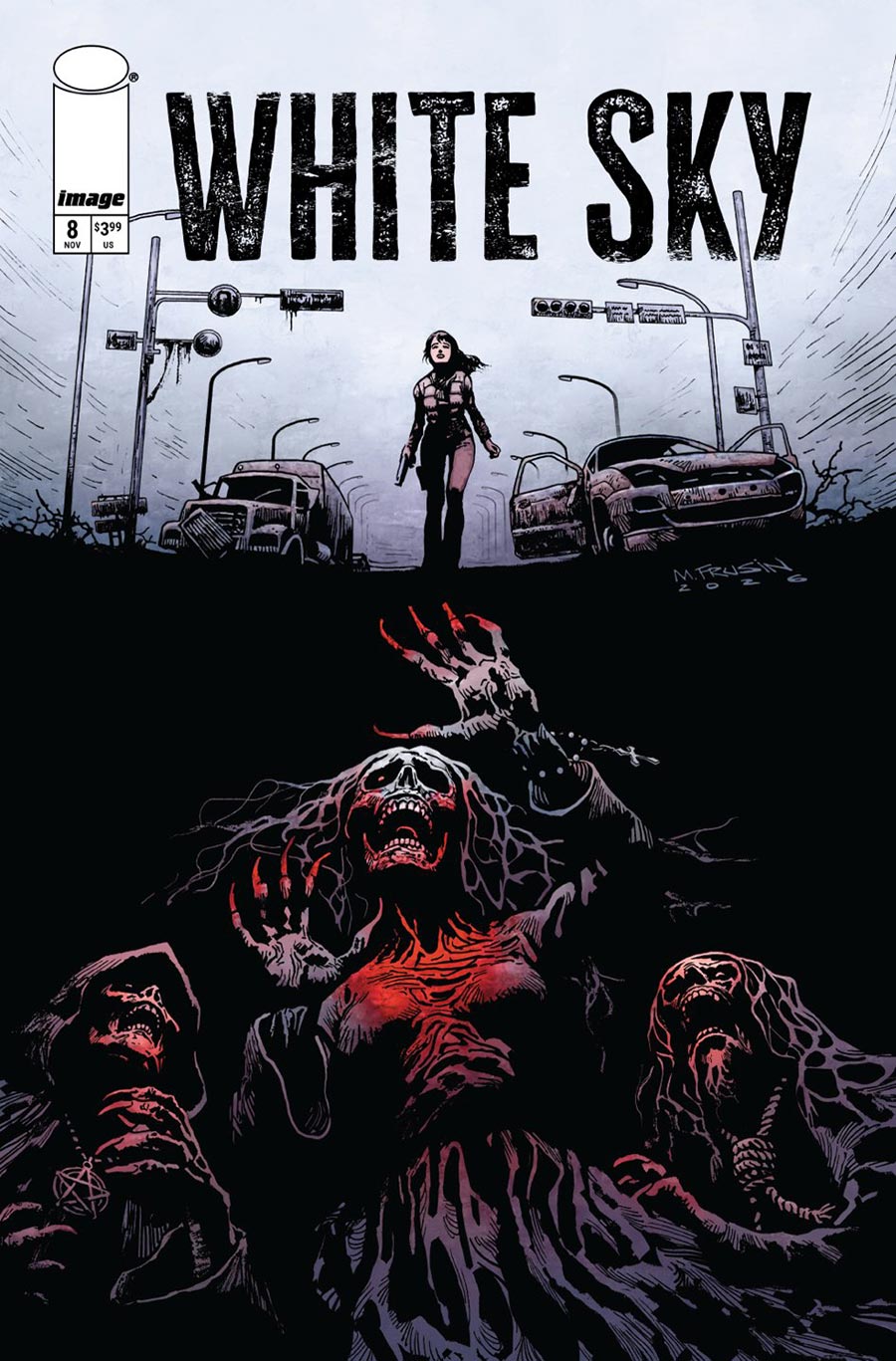 White Sky #8 Cover A Regular Marcelo Frusin Cover