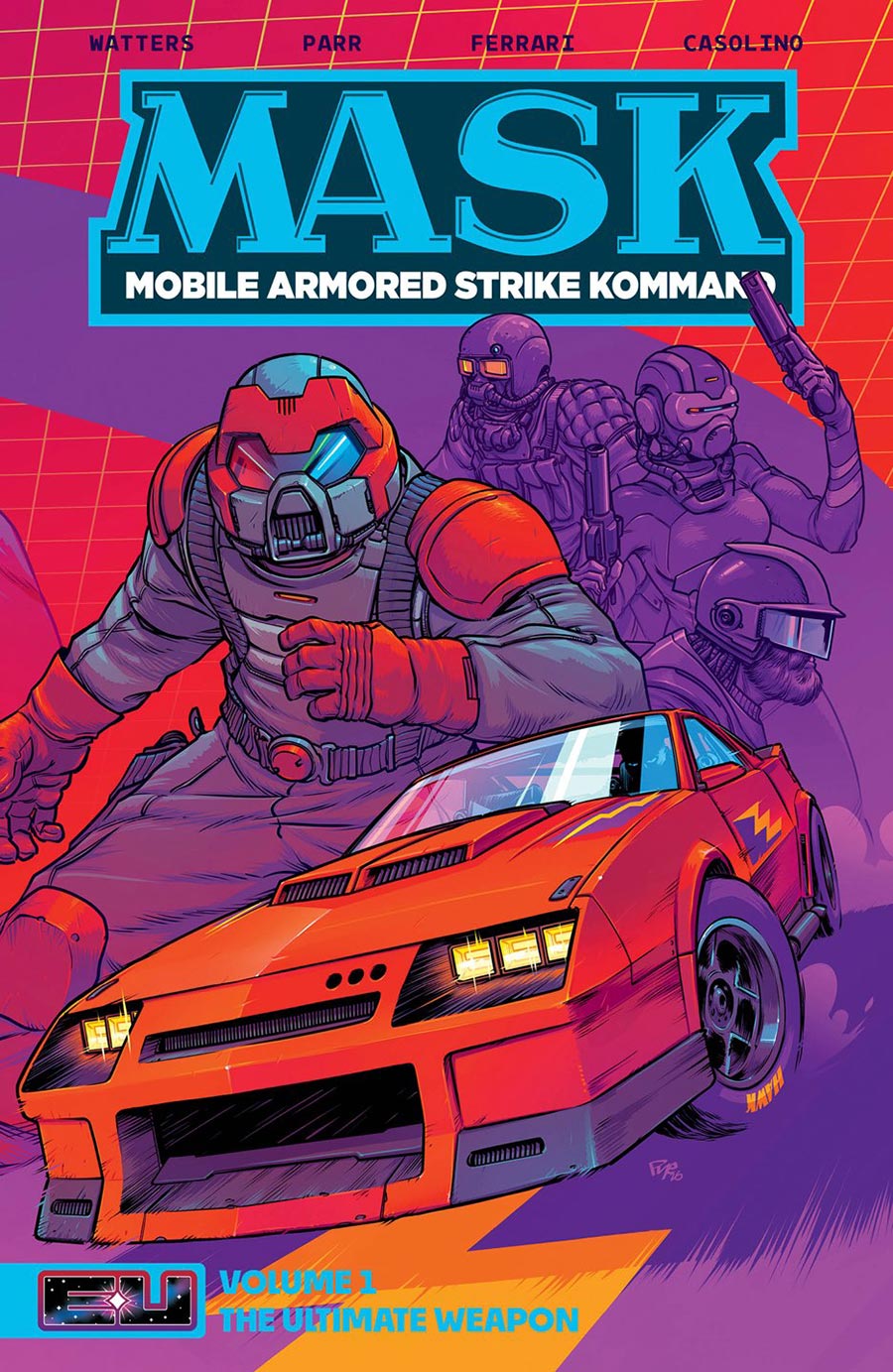 M.A.S.K. Vol 1 The Ultimate Weapon TP Book Market Pye Parr Cover