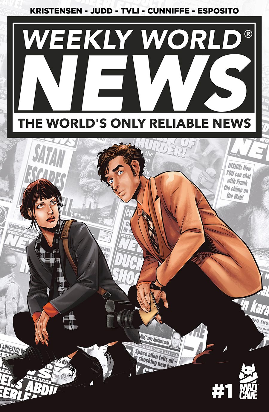 Weekly World News Vol 2 #1 Cover A Regular MK Perker Cover