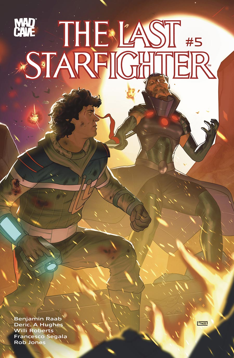 Last Starfighter Vol 2 #5 Cover A Regular Taurin Clarke Cover