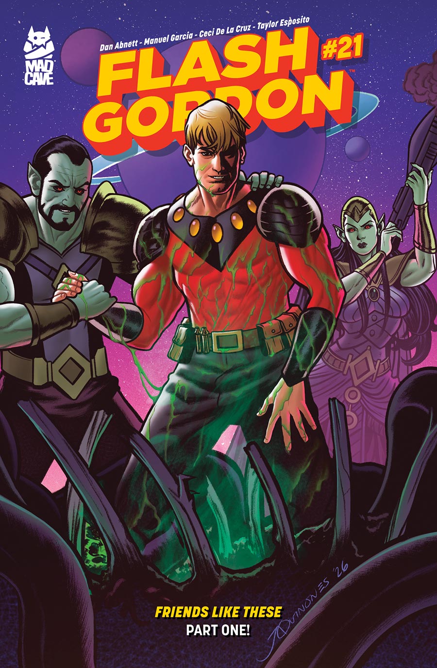 Flash Gordon Vol 8 #21 Cover A Regular Joe Quinones Cover