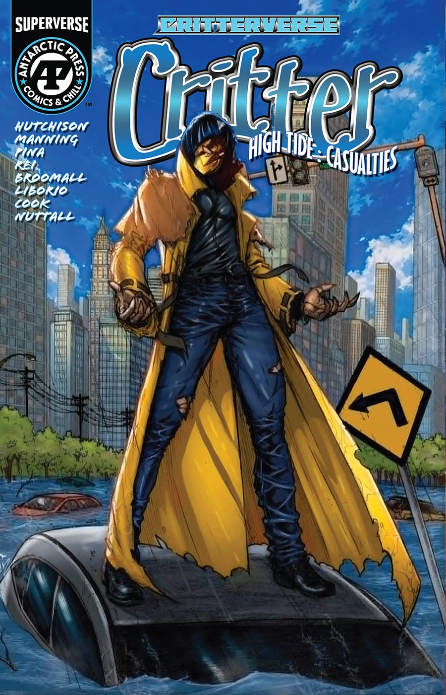 Critter High Tide Casualties Special #1 (One Shot) Cover B Variant Izoneto Ademar & Edgar Tavitas Cover
