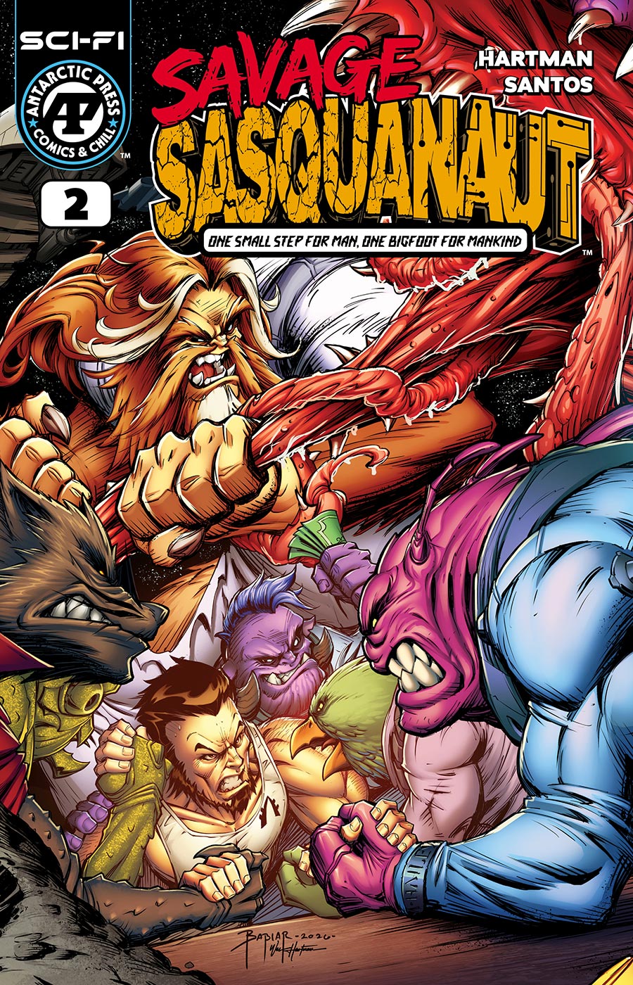 Savage Sasquanaut #2 Cover A Regular Craig Babiar Cover