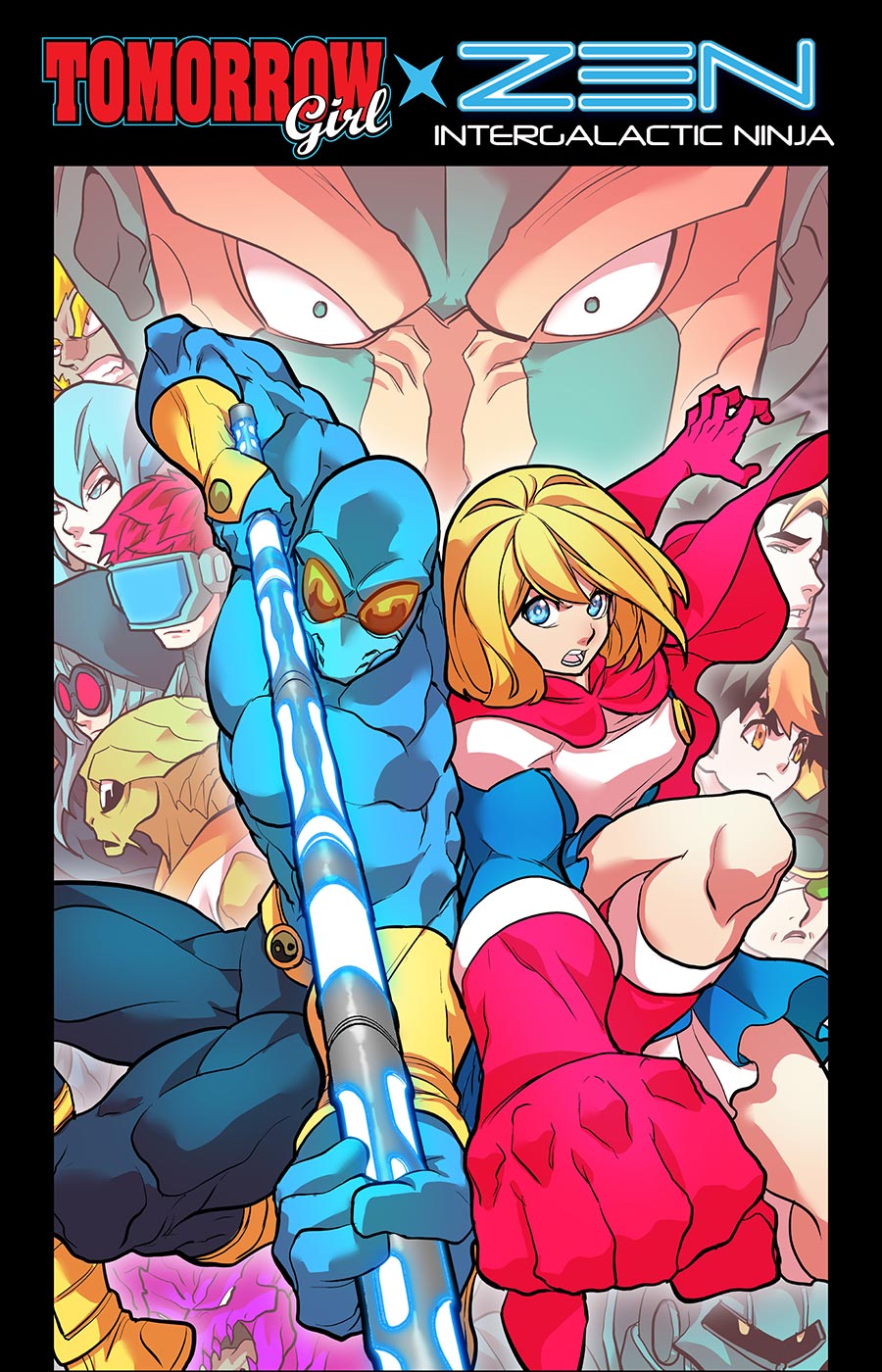 Tomorrow Girl x Zen Intergalactic Ninja #1 Cover A Regular Erwin Prasteya Cover