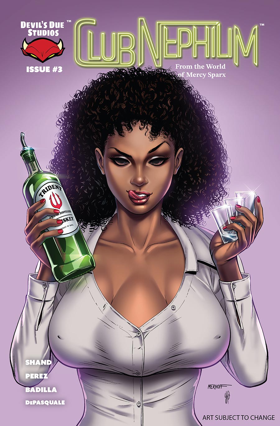 Club Nephilim #3 Cover C Variant Matt Merhoff Cover