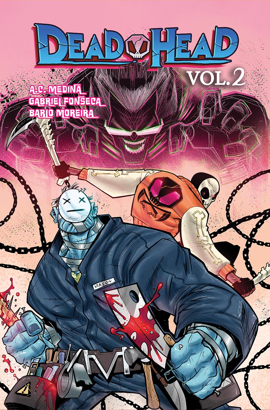 Dead Head Vol 2 TP Regular Gabriel Fonseca Cover