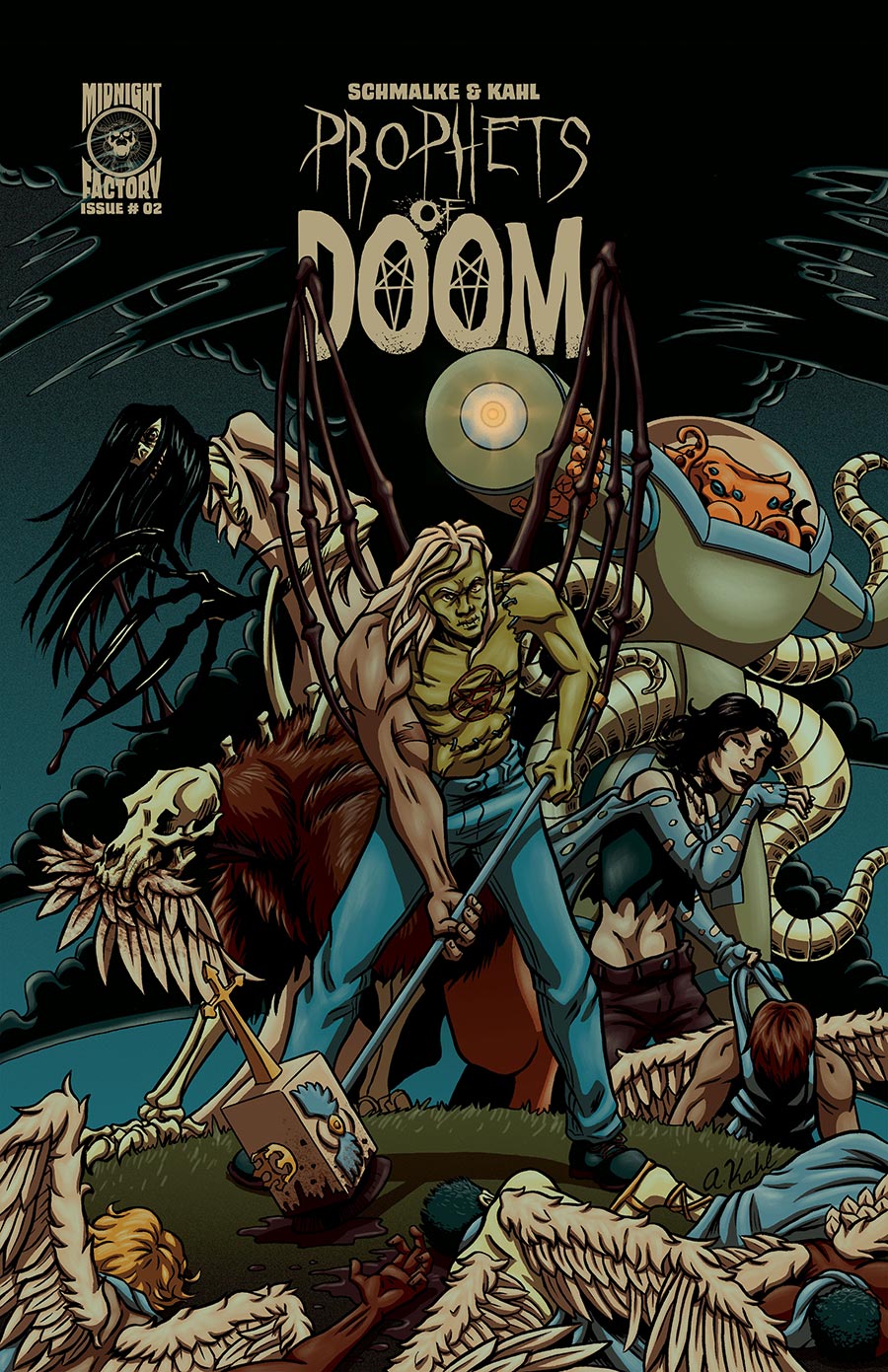Prophets Of Doom #2 Cover A Regular Amanda Kahl Cover