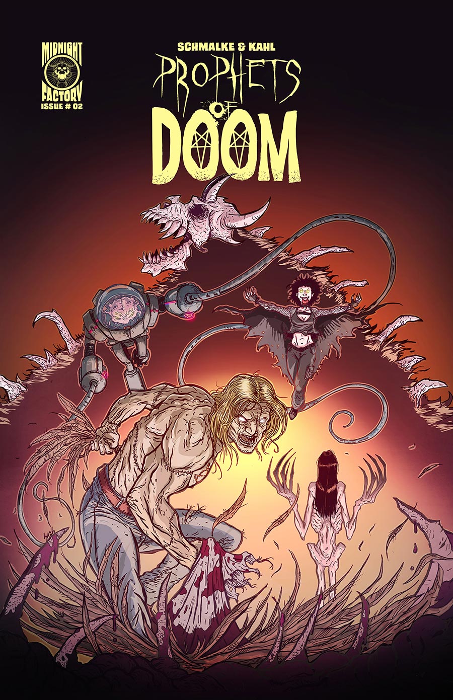 Prophets Of Doom #2 Cover C Variant Steve Mardo Unlockable Cover