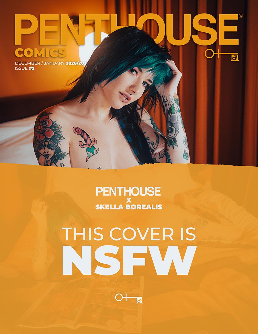 Penthouse Comics Vol 2 #2 Cover G Variant Skella Borealis NSFW Photo Cover