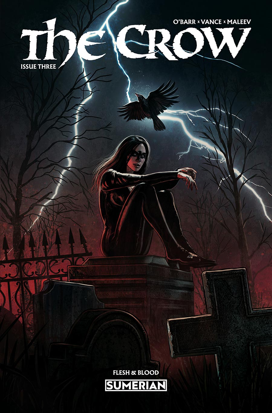 Crow Flesh And Blood (Sumerian Comics) #3 Cover A Regular Eduardo Schaal Cover