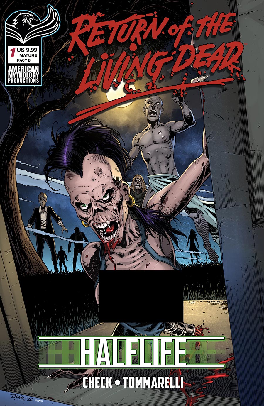 Return Living Dead Halflife #1 Cover H Limited Edition Roy Alan Martinez Century Cover