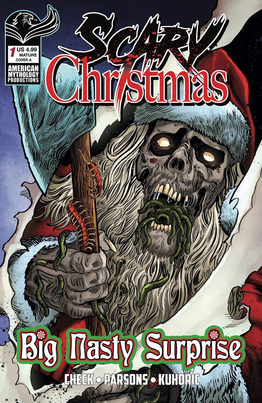 Scary Christmas Big Nasty Surprise #1 Cover A Regular Buz Hasson Cover