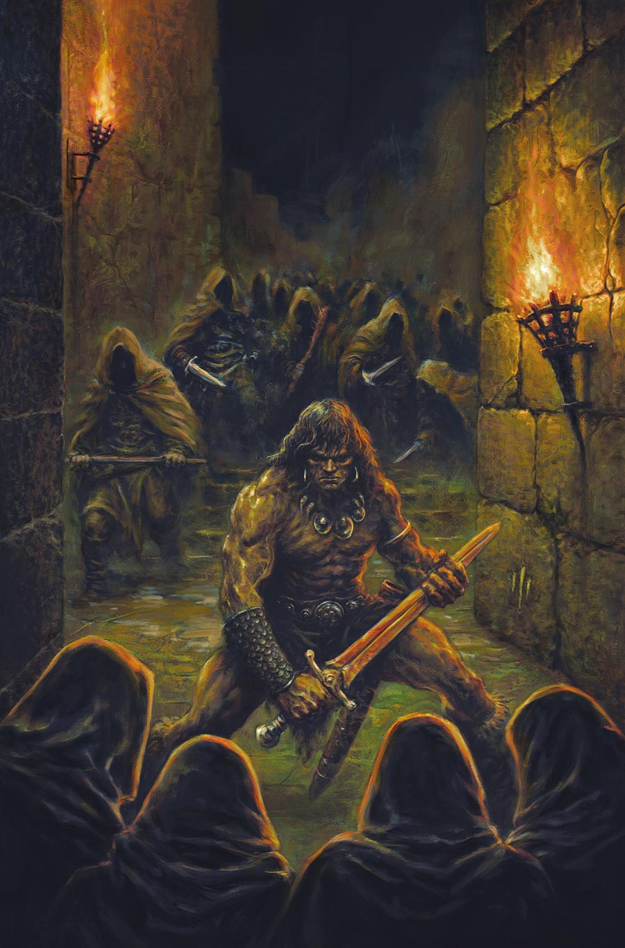 Conan The Barbarian Vol 5 #38 Cover E Variant Juan Alberto Hernandez Virgin Card Stock Cover
