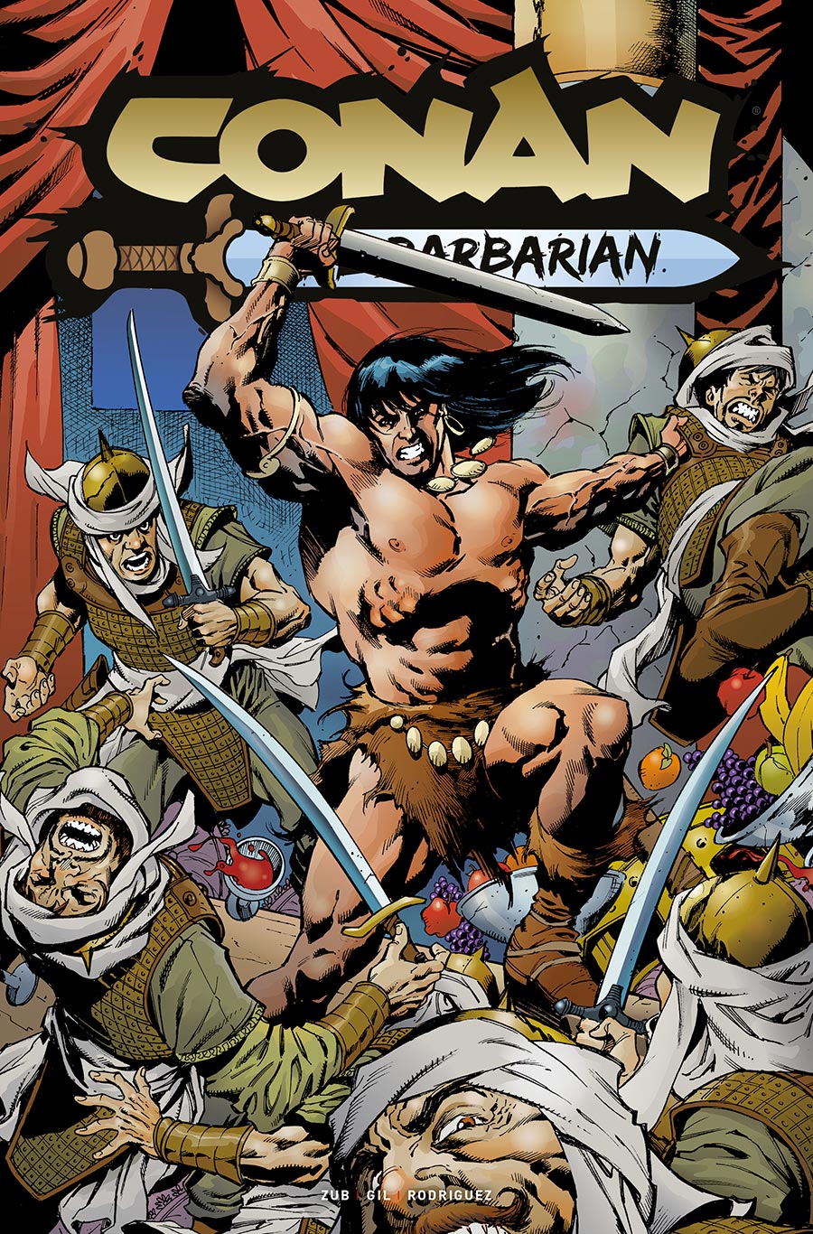 Conan The Barbarian Vol 5 #38 Cover B Variant Aaron Lopresti Cover